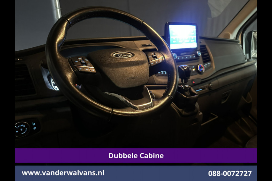 Ford Transit 2.0 TDCI 170pk L3H2 Dubbele Cabine 3500kg Trekhaak Euro6 Airco | 6-Zits | Camera | Navigatie | Apple Carplay Cruisecontrol, Parkeersensoren, Verwarmde voorruit
