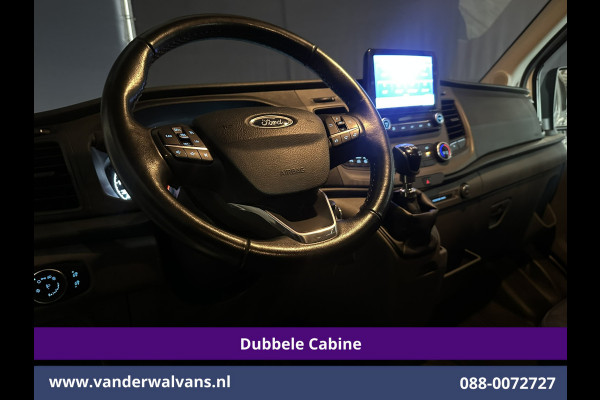 Ford Transit 2.0 TDCI 170pk L3H2 Dubbele Cabine 3500kg Trekhaak Euro6 Airco | 6-Zits | Camera | Navigatie | Apple Carplay Cruisecontrol, Parkeersensoren, Verwarmde voorruit