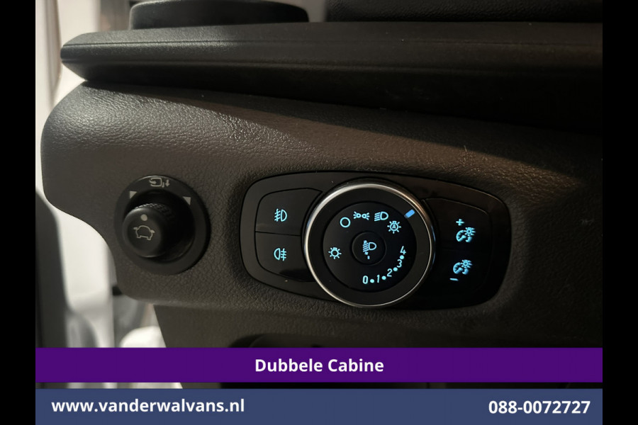 Ford Transit 2.0 TDCI 170pk L3H2 Dubbele Cabine 3500kg Trekhaak Euro6 Airco | 6-Zits | Camera | Navigatie | Apple Carplay Cruisecontrol, Parkeersensoren, Verwarmde voorruit