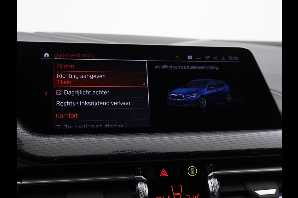 BMW 1-serie 116i AUT. STOEL/STUURWIELVERW. | SFEERVERLICHTING | VIRTUAL COCKPIT | CAMERA | SPORTSTOELEN