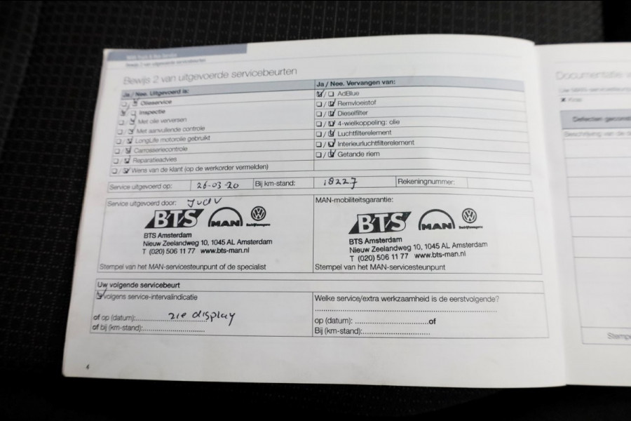 MAN TGE 5.180 2.0 177pk E6 L2H1 Kipper Dubbel Lucht Trekhaak 3500kg 06-2018