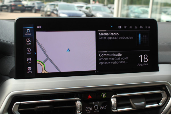 BMW iX3 High Executive 80 kWh / Trekhaak / Panoramadak / 360Camera / Head-up / Laser LED / Harman Kardon / ACC / Keyless / Dodehoek / DAB