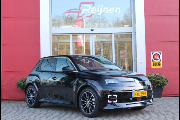 Renault 5 150PK COMFORT RANGE ICONIC CINQ 52 kWh | NAVIGATIE SYSTEEM MET GOOGLE INTERGRATIE | HARMAN KARDON PREMIUM AUDIO | FULL LED KOPLAMPEN MET MICRO-OPTICS EN FRANSE VLAG | 10"R-LINK MULTIMEDIA | 18"GRONO LICHTMETALEN VELGEN | WARM TITANIUM DAKLIJSTEN | ELEKTRISCH VERWARMDE VOOR STOELEN / STUUR | BESTUURDERSSTOEL MET ELEKTRISCH VERSTELBARE LENDESTEUN | AUTOMATISCH INPARKEREN | FLANK GUARD PROTECTION | ADAPTIEVE CRUISE CONTROL MET STOP & GO | ACHTERUITRIJCAMERA | PRIVATIE GLASS | SFEERVERLICHTING IN DIVERSE KLEUREN |