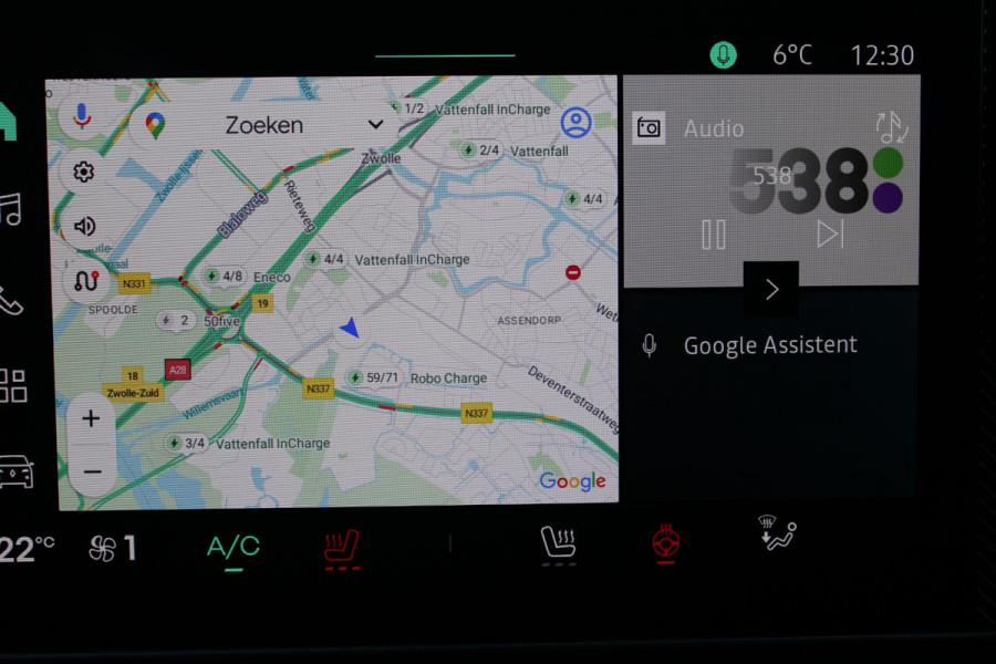 Renault 5 150PK COMFORT RANGE ICONIC CINQ 52 kWh | NAVIGATIE SYSTEEM MET GOOGLE INTERGRATIE | HARMAN KARDON PREMIUM AUDIO | FULL LED KOPLAMPEN MET MICRO-OPTICS EN FRANSE VLAG | 10"R-LINK MULTIMEDIA | 18"GRONO LICHTMETALEN VELGEN | WARM TITANIUM DAKLIJSTEN | ELEKTRISCH VERWARMDE VOOR STOELEN / STUUR | BESTUURDERSSTOEL MET ELEKTRISCH VERSTELBARE LENDESTEUN | AUTOMATISCH INPARKEREN | FLANK GUARD PROTECTION | ADAPTIEVE CRUISE CONTROL MET STOP & GO | ACHTERUITRIJCAMERA | PRIVATIE GLASS | SFEERVERLICHTING IN DIVERSE KLEUREN |