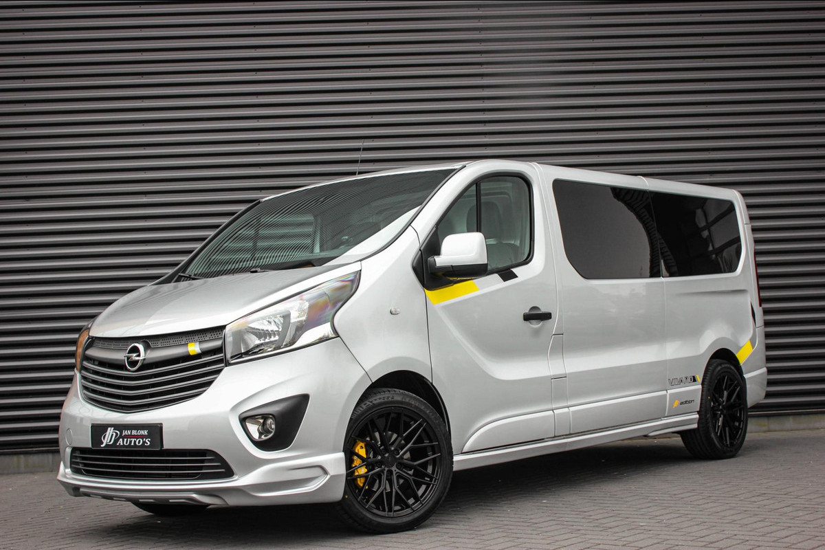 Opel Vivaro 1.6 CDTI L2H1 146PK Sport EcoFlex IRMSCHER 154/200 SPECIAL EDITION / FULL BLACK / NIEUWSTAAT / 80DKM / LEDER / CAMERA