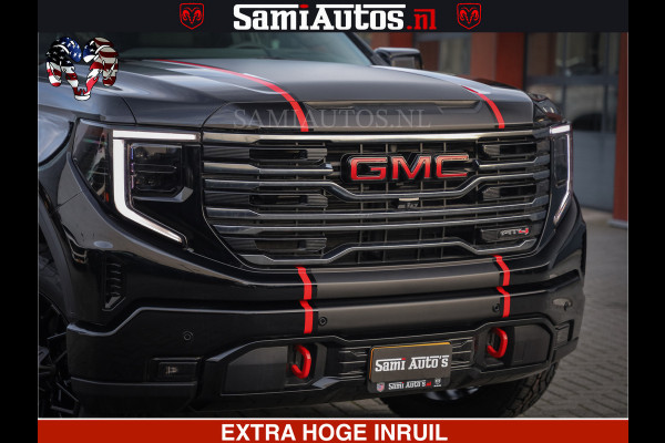 GMC Sierra AT4 6.2 V8 | VIRTUAL COCKPIT | BOM VOL | DC | LPG | RAM DEALER NEDERLAND | Dubbele Cabine met Royale 5 Zitplaatsen | BPM vrij | Nu Leverbaar uit Voorraad | Voorraad Nr 238940 |
