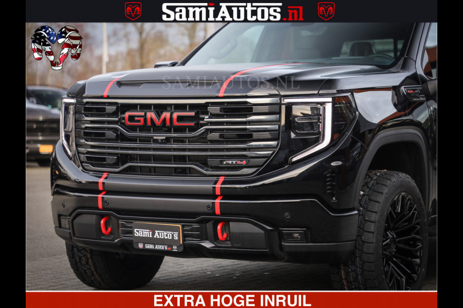 GMC Sierra AT4 6.2 V8 | VIRTUAL COCKPIT | BOM VOL | DC | LPG | RAM DEALER NEDERLAND | Dubbele Cabine met Royale 5 Zitplaatsen | BPM vrij | Nu Leverbaar uit Voorraad | Voorraad Nr 238940 |