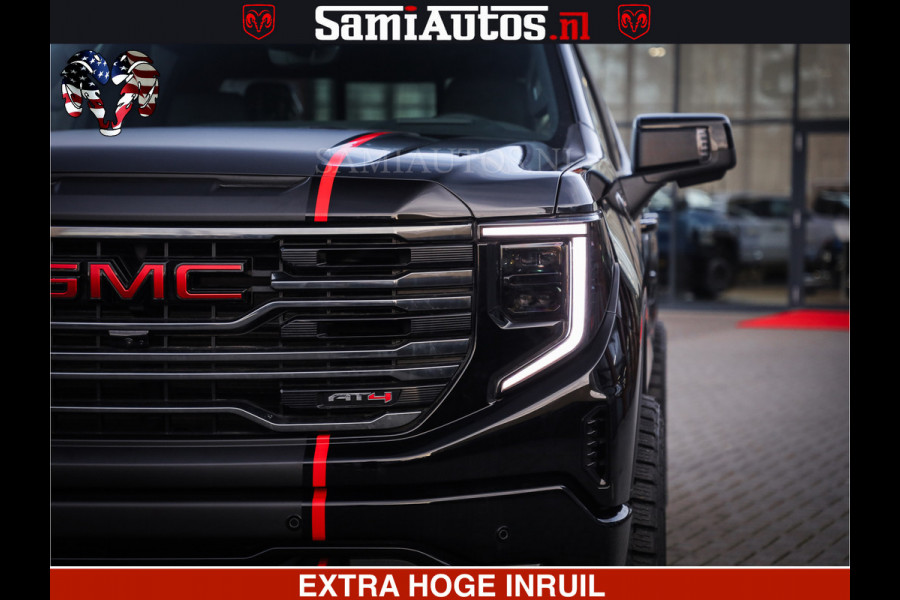 GMC Sierra AT4 6.2 V8 | VIRTUAL COCKPIT | BOM VOL | DC | LPG | RAM DEALER NEDERLAND | Dubbele Cabine met Royale 5 Zitplaatsen | BPM vrij | Nu Leverbaar uit Voorraad | Voorraad Nr 238940 |