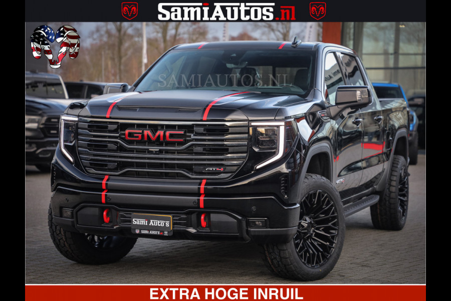 GMC Sierra AT4 6.2 V8 | VIRTUAL COCKPIT | BOM VOL | DC | LPG | RAM DEALER NEDERLAND | Dubbele Cabine met Royale 5 Zitplaatsen | BPM vrij | Nu Leverbaar uit Voorraad | Voorraad Nr 238940 |