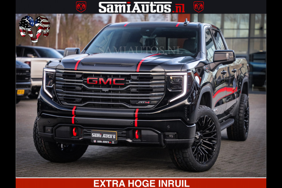 GMC Sierra AT4 6.2 V8 | VIRTUAL COCKPIT | BOM VOL | DC | LPG | RAM DEALER NEDERLAND | Dubbele Cabine met Royale 5 Zitplaatsen | BPM vrij | Nu Leverbaar uit Voorraad | Voorraad Nr 238940 |