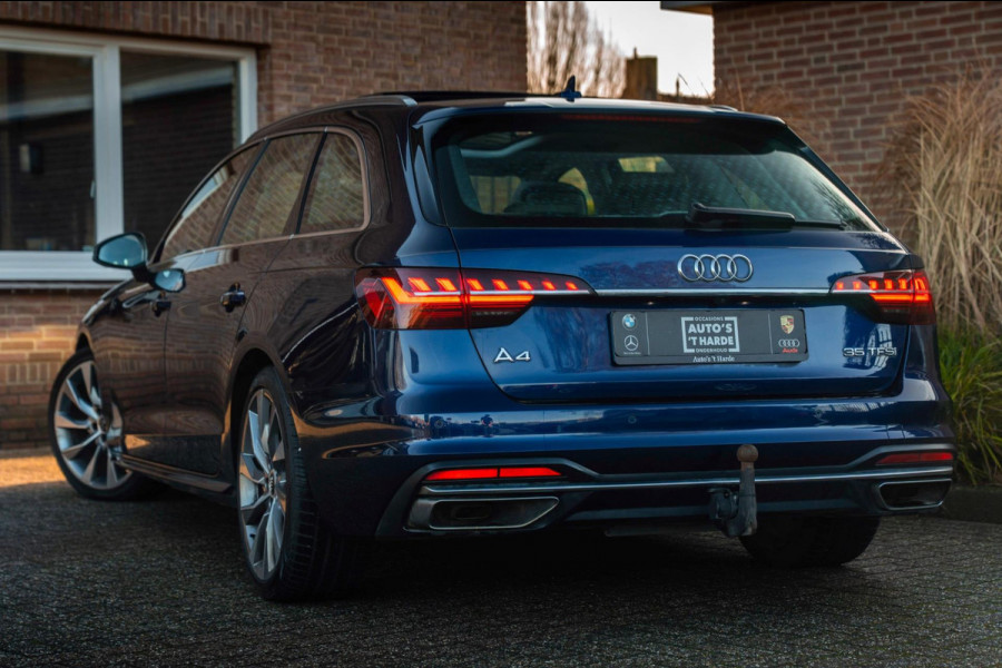 Audi A4 Avant 35 TFSI Advanced Mild-Hybrid | 150 PK | Pano | Leder | Elek. Trekhaak | Virtual | 19''