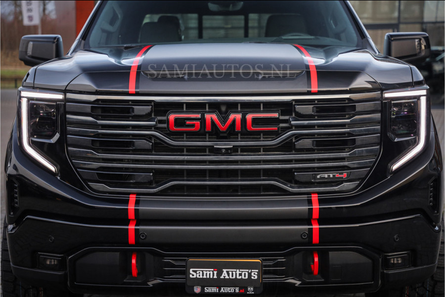 GMC Sierra AT4 6.2 V8 4X4 | VIRTUAL COCKPIT | LPG | HUD | BOM VOL | DC | RAM DEALER NEDERLAND | Dubbele Cabine met Royale 5 Zitplaatsen | BPM vrij | Nu Leverbaar uit Voorraad | Voorraad Nr 248378 |
