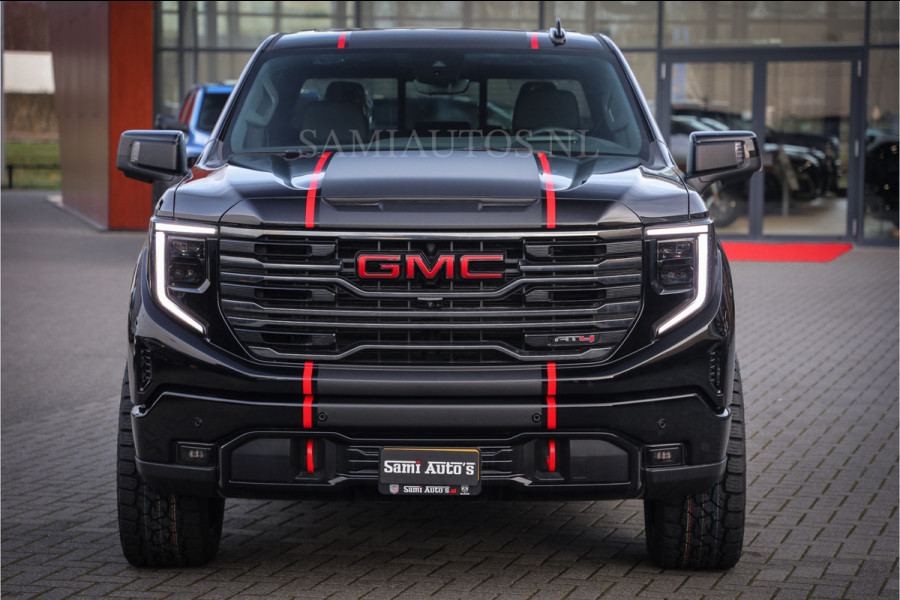 GMC Sierra AT4 6.2 V8 4X4 | VIRTUAL COCKPIT | LPG | HUD | BOM VOL | DC | RAM DEALER NEDERLAND | Dubbele Cabine met Royale 5 Zitplaatsen | BPM vrij | Nu Leverbaar uit Voorraad | Voorraad Nr 248378 |