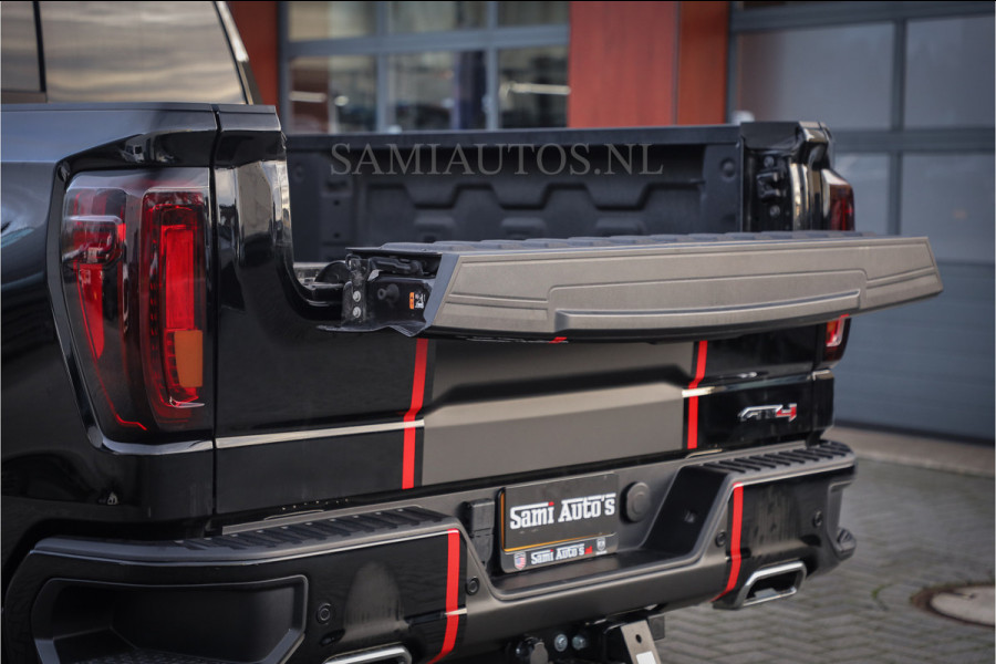 GMC Sierra AT4 6.2 V8 4X4 | VIRTUAL COCKPIT | LPG | HUD | BOM VOL | DC | RAM DEALER NEDERLAND | Dubbele Cabine met Royale 5 Zitplaatsen | BPM vrij | Nu Leverbaar uit Voorraad | Voorraad Nr 248378 |