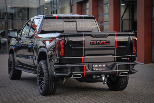 GMC Sierra AT4 6.2 V8 4X4 | VIRTUAL COCKPIT | LPG | HUD | BOM VOL | DC | RAM DEALER NEDERLAND | Dubbele Cabine met Royale 5 Zitplaatsen | BPM vrij | Nu Leverbaar uit Voorraad | Voorraad Nr 248378 |