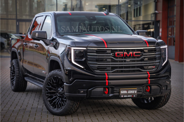 GMC Sierra AT4 6.2 V8 4X4 | VIRTUAL COCKPIT | LPG | HUD | BOM VOL | DC | RAM DEALER NEDERLAND | Dubbele Cabine met Royale 5 Zitplaatsen | BPM vrij | Nu Leverbaar uit Voorraad | Voorraad Nr 248378 |