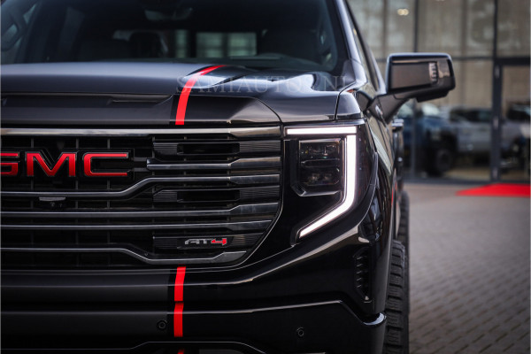 GMC Sierra AT4 6.2 V8 4X4 | VIRTUAL COCKPIT | LPG | HUD | BOM VOL | DC | RAM DEALER NEDERLAND | Dubbele Cabine met Royale 5 Zitplaatsen | BPM vrij | Nu Leverbaar uit Voorraad | Voorraad Nr 248378 |