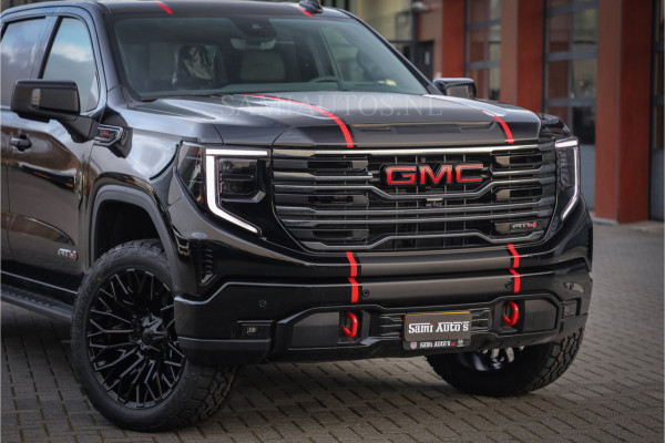 GMC Sierra AT4 6.2 V8 4X4 | VIRTUAL COCKPIT | LPG | HUD | BOM VOL | DC | RAM DEALER NEDERLAND | Dubbele Cabine met Royale 5 Zitplaatsen | BPM vrij | Nu Leverbaar uit Voorraad | Voorraad Nr 248378 |