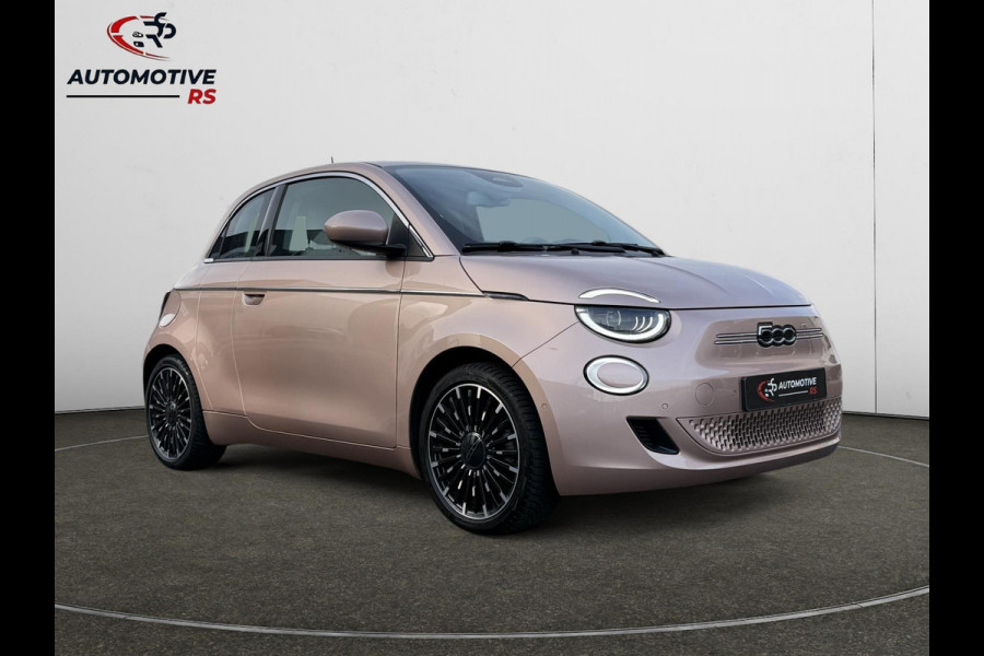 Fiat 500 La Prima 42 kWh SOH 92% U Connect Pdc Leder Led Camera Apple CarPlay & Android Auto Navi Autopilot ACC Lane Assist Keyles