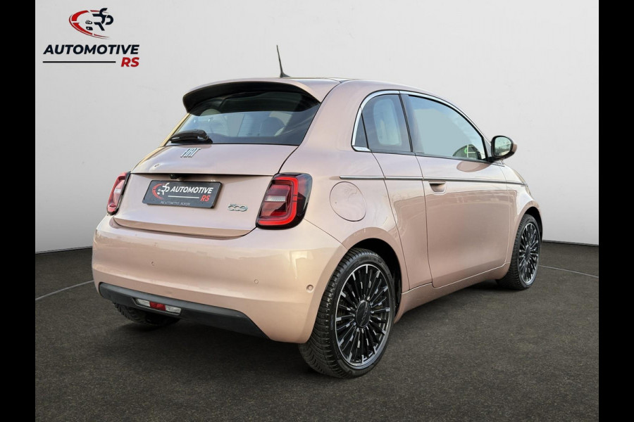 Fiat 500 La Prima 42 kWh SOH 92% U Connect Pdc Leder Led Camera Apple CarPlay & Android Auto Navi Autopilot ACC Lane Assist Keyles