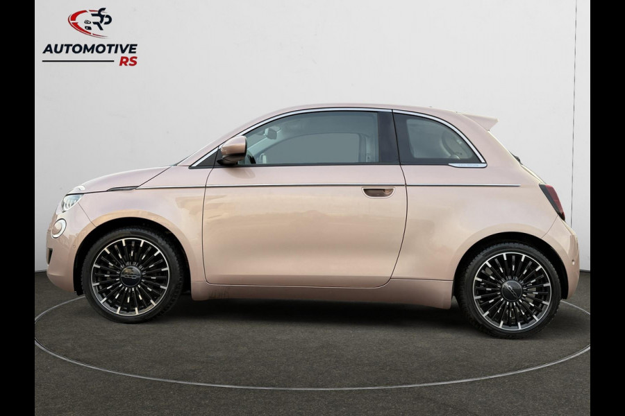 Fiat 500 La Prima 42 kWh SOH 92% U Connect Pdc Leder Led Camera Apple CarPlay & Android Auto Navi Autopilot ACC Lane Assist Keyles