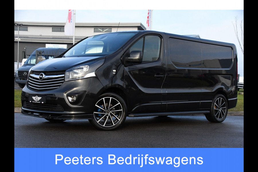 Opel Vivaro 1.6 CDTI L2H1 Sport Black Edition Camera, Cruise, 125pk, Multimedia, Trekhaak, LED, Sensoren, Trekhaak, Uniek!