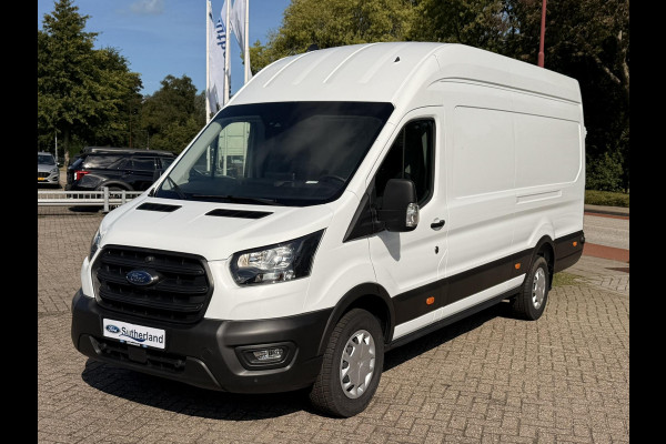 Ford Transit 350 2.0 TDCI L4H3 Trend RWD | SCI | 130pk | Navigatiesysteem SYNC4 | Stoelverwarming  | Elektrisch inklapbare buitenspiegels | Elektrisch verstelbare bestuurdersstoel | Passagiersairbag | Allweather banden | Laadruimte beschermingspakket | 150 watt/230V aansluitpunt tussen voorstoelen | Handmatige regeneratie roetfilter | Reservewiel | Centrale dubbele vergrendeling | LED Downlighter
