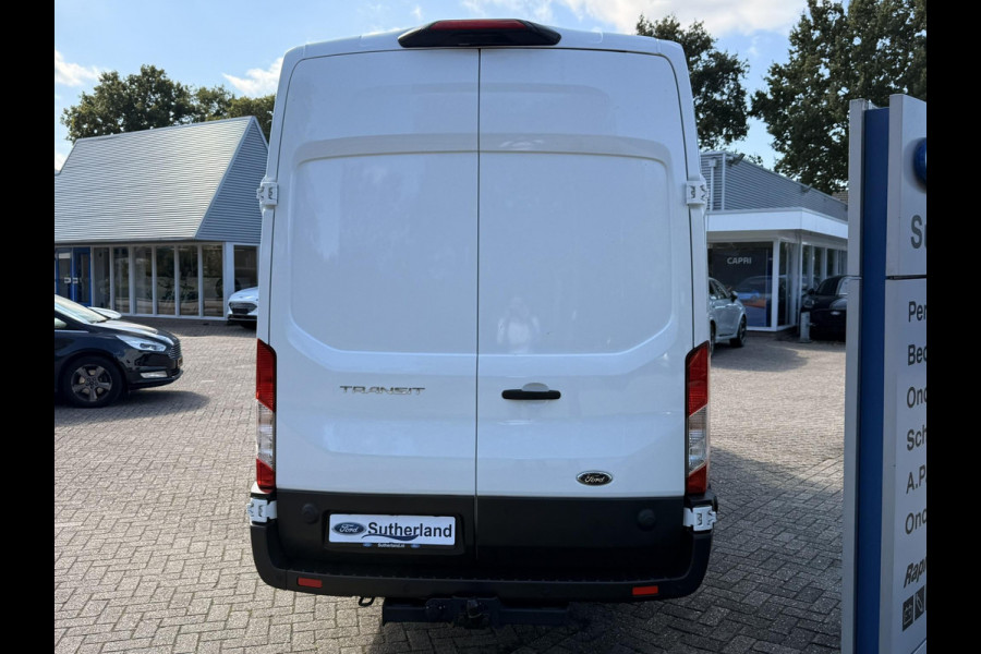 Ford Transit 350 2.0 TDCI L4H3 Trend RWD | 130pk | Navigatiesysteem SYNC4 | Stoelverwarming  | Elektrisch inklapbare buitenspiegels | Elektrisch verstelbare bestuurdersstoel | Passagiersairbag | Allweather banden | Laadruimte beschermingspakket | 150 watt/230V aansluitpunt tussen voorstoelen | Handmatige regeneratie roetfilter | Reservewiel | Centrale dubbele vergrendeling | LED Downlighter
