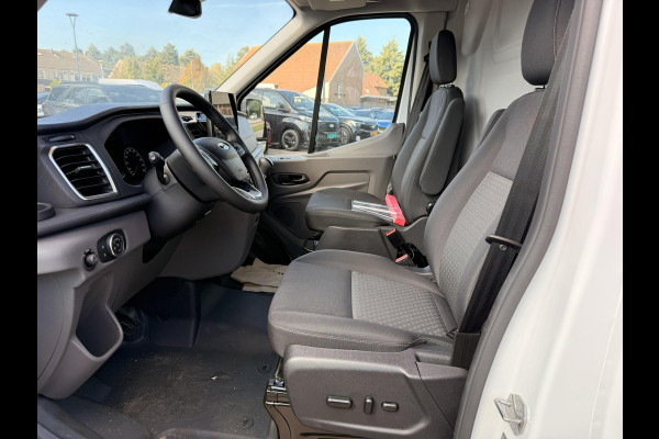 Ford Transit 350 2.0 TDCI L4H3 Trend RWD | 130pk | Navigatiesysteem SYNC4 | Stoelverwarming  | Elektrisch inklapbare buitenspiegels | Elektrisch verstelbare bestuurdersstoel | Passagiersairbag | Allweather banden | Laadruimte beschermingspakket | 150 watt/230V aansluitpunt tussen voorstoelen | Handmatige regeneratie roetfilter | Reservewiel | Centrale dubbele vergrendeling | LED Downlighter