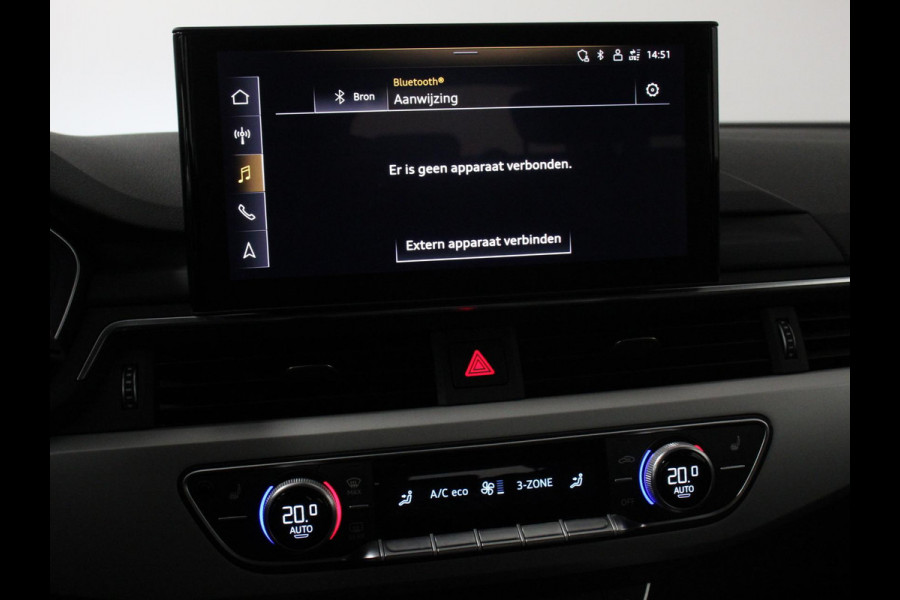 Audi A4 Avant 40 TFSI 204pk Prestige Plus S-Tronic | Navigatie | Climate Control | Camera | Electrisch bedienbare achterklep | Virtual Cockpit | Led | Dab | Stoelverwarming