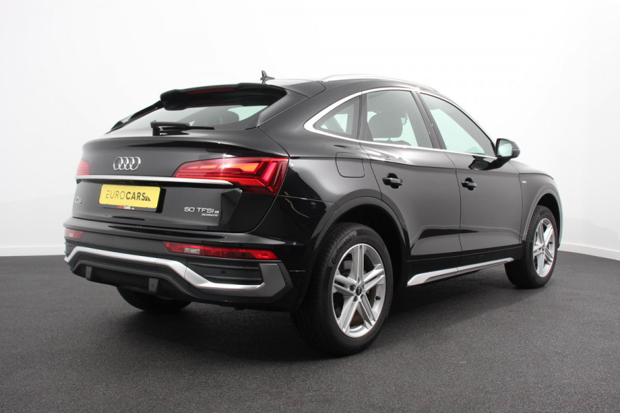 Audi Q5 Sportback 50 TFSI e S Edition S-Tronic Plug in Hybrid DEMO! Navigatie Climate Control Camera Adaptive Cruise Control Elektrische Achterklep Led Matrix Stoelverwarming