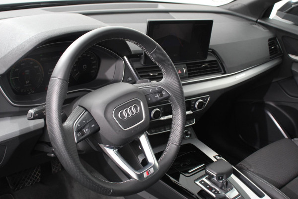 Audi Q5 Sportback 50 TFSI e S Edition S-Tronic Plug in Hybrid DEMO! Navigatie Climate Control Camera Adaptive Cruise Control Elektrische Achterklep Led Matrix Stoelverwarming