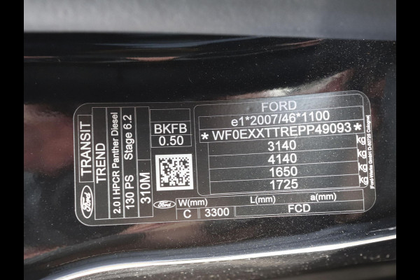 Ford Transit 130pk L2H2 Automaat Trekhaak Airco 360°Camera DAB+