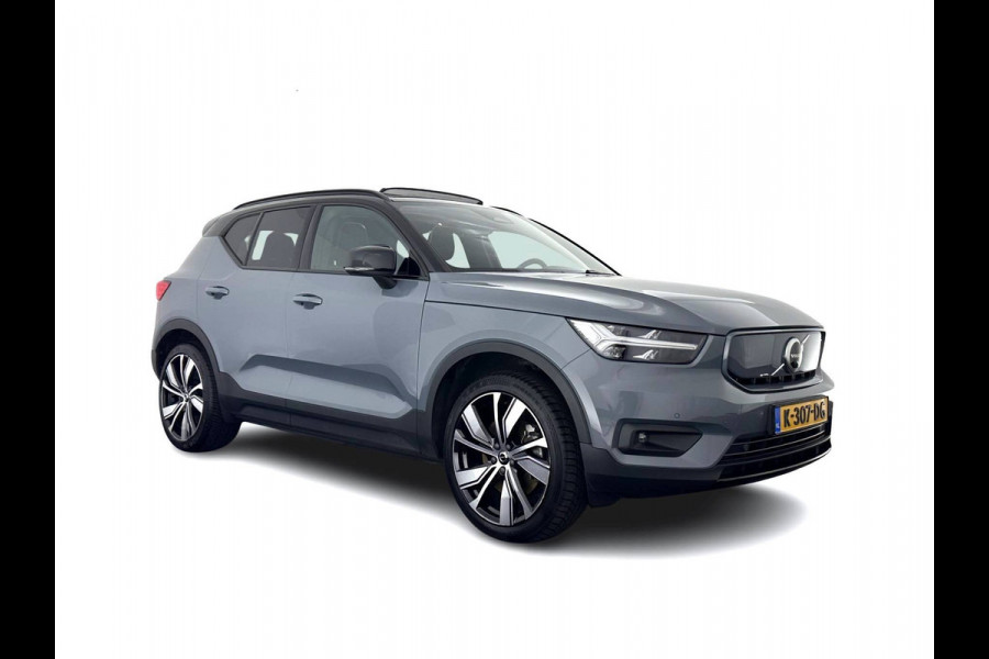 Volvo XC40 Recharge P8 AWD R-Design [ 3-Fase-11kW ] {SOH-90%} (INCL-BTW) Aut. *PANO | LEATHER-ALCANTARA | ADAPTIVE-CRUISE | DIGI-COCKPIT | FULL-LED | HARMAN/KARDON | TOPVIEW | NAVI-FULLMAP | ECC | PDC | KEYLESS | HEATED-SPORTSEATS | TOWBAR | 20''ALU*