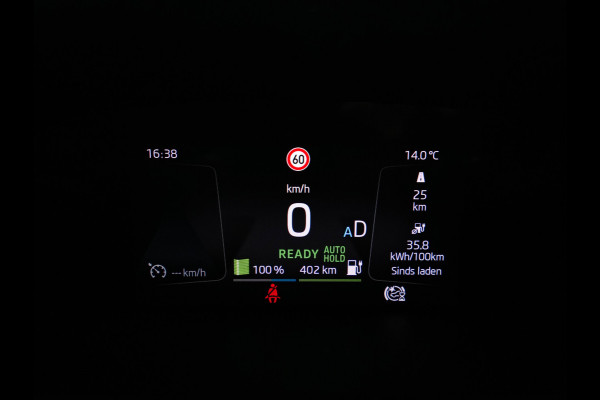 Škoda ENYAQ iV 80 [ 3-Fase ] {SOH-88% } (INCL-BTW) *LEATHER-FABRIC | FULL-LED | DIGI-COCKPIT | CAMERA | KEYLESS | NAVI-FULLMAP | AMBIENT-LIGHT | ECC | HEATED-COMFORTSEATS | DAB+ | PDC | CRUISE | CARPLAY | TOWBAR | 19"ALU*