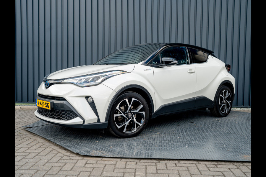 Toyota C-HR 2.0 Hybrid Bi-Tone | Dodehoek sensoren | Stuur&Stoel verw. | Parkeersensoren | Prijs Rijklaar!!
