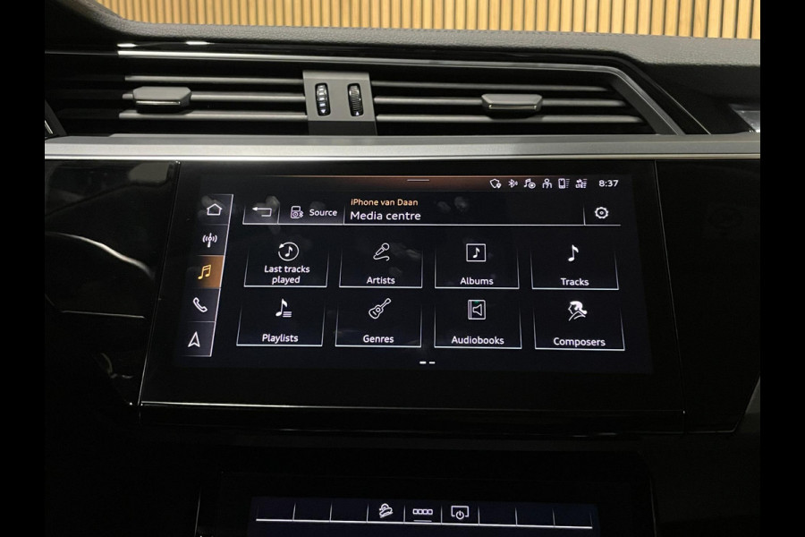 Audi e-tron 55 Quattro 95 kWh|92% SOH|GROTE ACCU|TREKHAAK|LEDER|CLIMA+CRUISE CTRL|MEMORY|NAVIGATIE|NL- AUTO|NAP|INCL. BTW|1e EIG.|