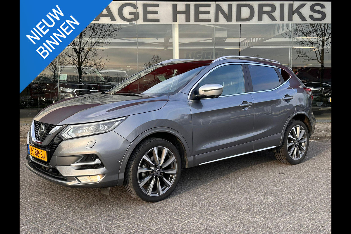 Nissan QASHQAI 1.3 DIG-T Tekna + Automaat | Leder | Trekhaak | Pano | Bose  | Adaptive CC | MemorySeat |