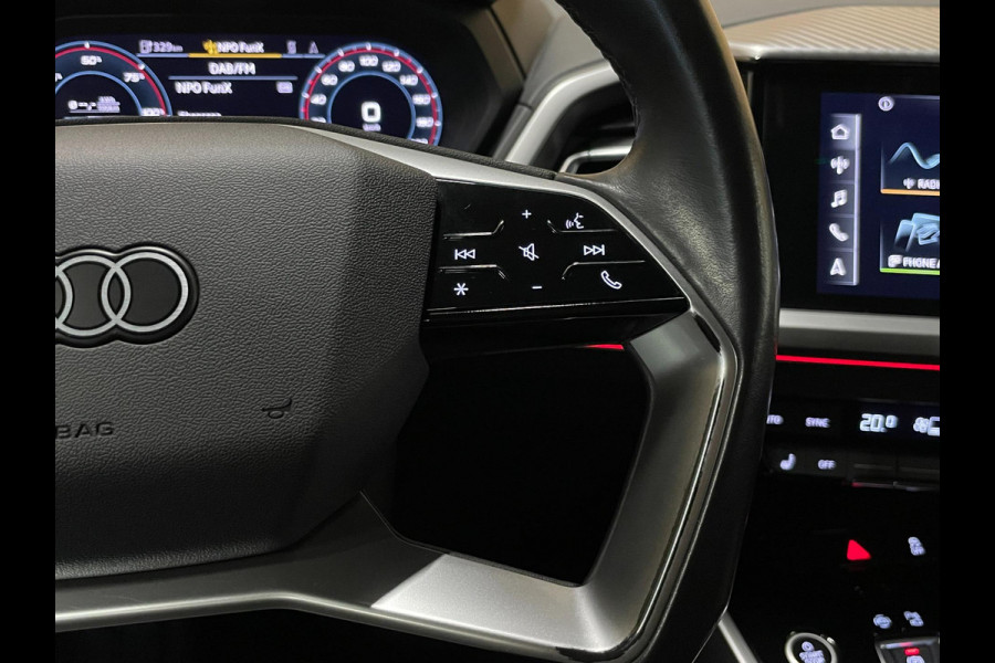 Audi Q4 e-tron 40 Launch Edition Advanced Plus 77 kWh|TREKHAAK|ACC|CARPLAY|CAMERA/ANDROID|STOELVERW|NAVI|IN BTW|ORG.NL|1e EIG|NAP|