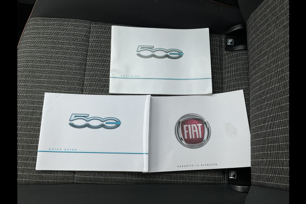 Fiat 500 Icon 42 kWh SOH 93% Carplay Cruise Clima Led Digitaal NL-Auto Voll.Onderhouden!