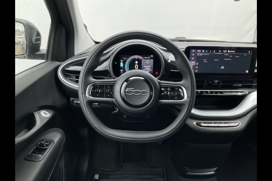 Fiat 500 Icon 42 kWh SOH 93% Carplay Cruise Clima Led Digitaal NL-Auto Voll.Onderhouden!