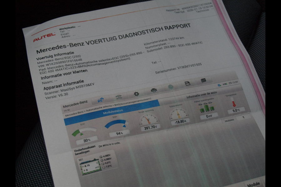 Mercedes-Benz EQC 400 4MATIC Premium Plus 80 kWh | Panoramadak | Burmester | Head-Up Display | Sfeerverlichting | 360 Camera |