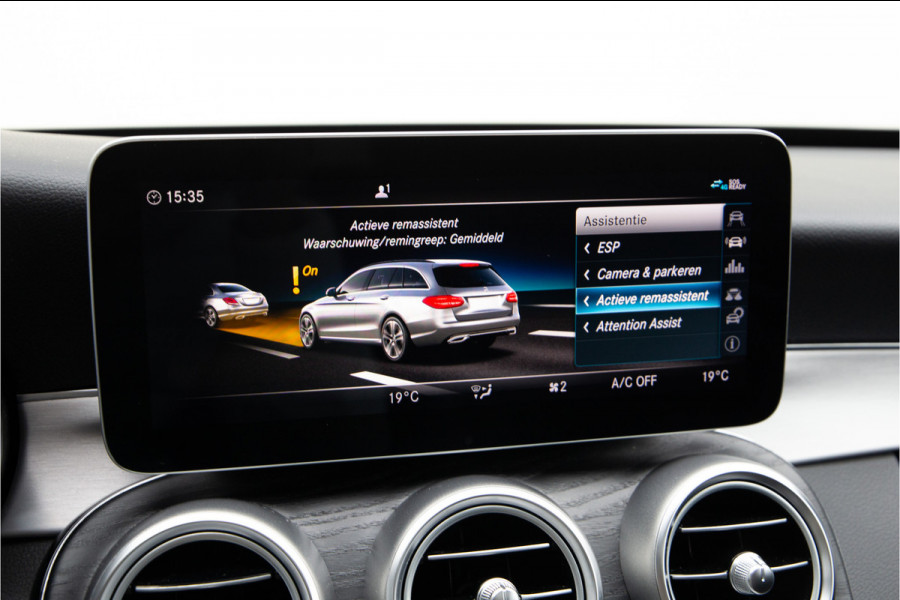 Mercedes-Benz C-Klasse Estate 160 AMG Sportpakket, Facelift, Panorama, Widescreen, Carplay 2018