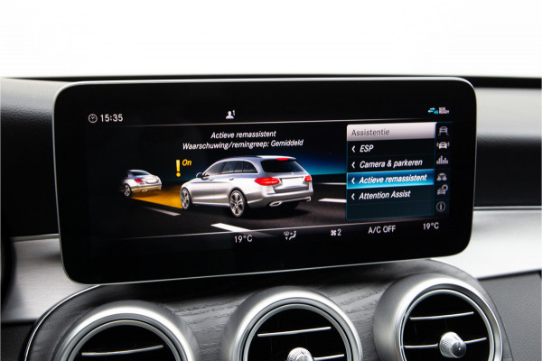 Mercedes-Benz C-Klasse Estate 160 AMG Sportpakket, Facelift, Panorama, Widescreen, Carplay 2018