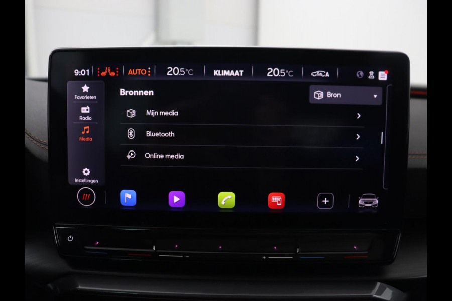 CUPRA Leon 1.4 e-Hybrid Black Edition | Origineel NL | Panoramadak | Leder | Stoelverwarming | Adaptive cruise | Sfeerverlichting | Carplay | Memory | Keyless | Camera | Stuurverwarming | PHEV | Plug In