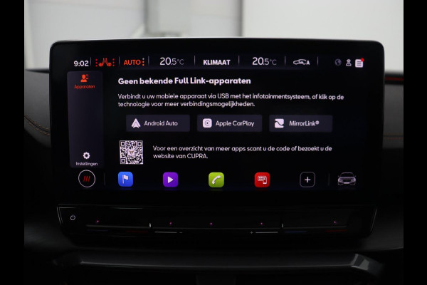 CUPRA Leon 1.4 e-Hybrid Black Edition | Origineel NL | Panoramadak | Leder | Stoelverwarming | Adaptive cruise | Sfeerverlichting | Carplay | Memory | Keyless | Camera | Stuurverwarming | PHEV | Plug In