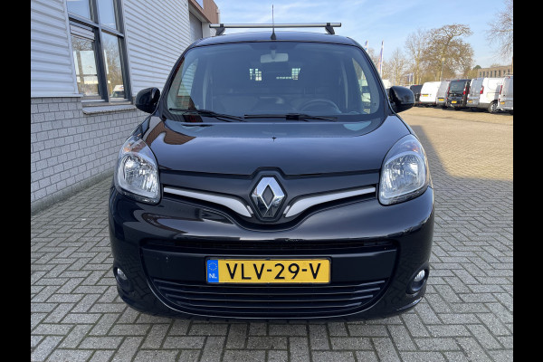 Renault Kangoo 1.5 Blue dCi 95pk Work Edition / zwart metallic / vaste prijs rijklaar € 12.950 ex btw / lease vanaf € 218 / airco / cruise / trekhaak / dakdragers / euro 6 / bpm vrij !