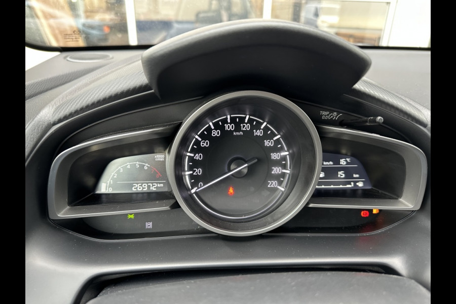 Mazda 2 1.5 90pk Style Selected, navi, cruise, airco, trekhaak