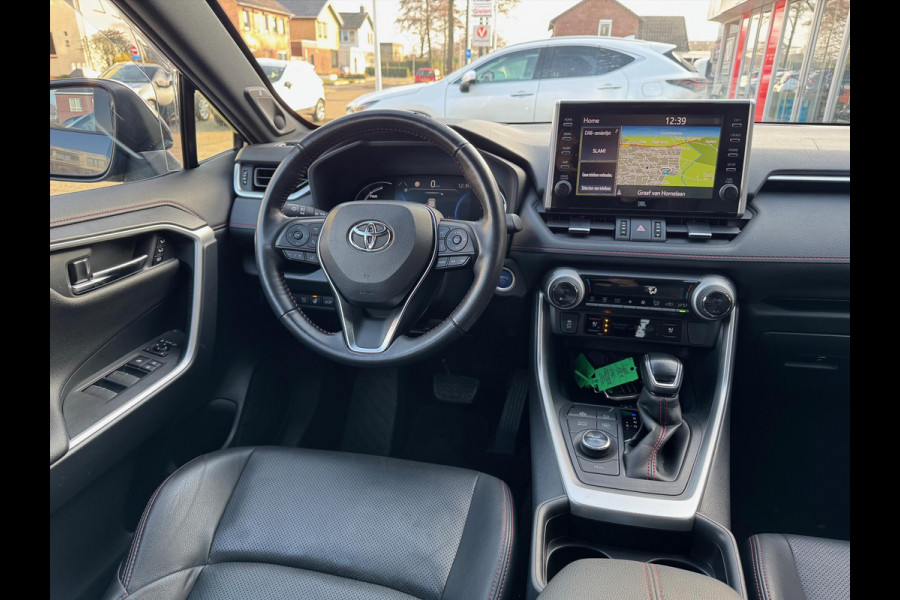Toyota RAV4 2.5 Plug-in Hybrid AWD Bi-Tone Plus| Trekhaak, JBL, Leer, Stoelventilatie, 360 Camera, Geheugenfunctie, Head up display, 4X4, Ze