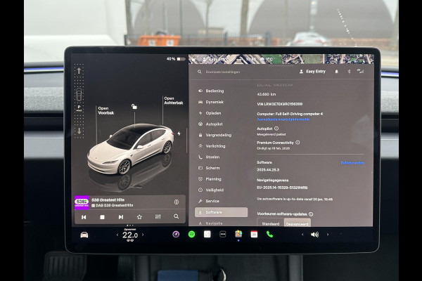 Tesla Model 3 Premium Long Range AWD 78 kWh | STOELVERWARMING VOOR/ACHTER | STUURVERWARMING | FABRIEKS GARANTIE T/M 20-06-2028 OF 80k KM | ELKT. ACHTERKLEP | ELKT. STOELEN |